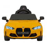 Elektrické autíčko BMW M4 - žlté